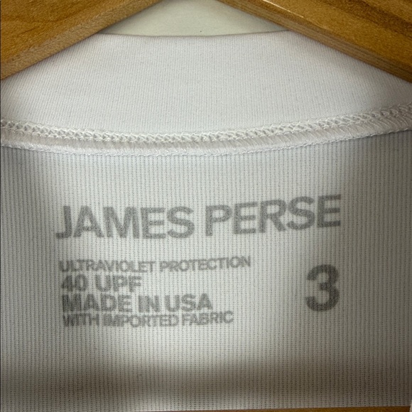 James Perse Mens Rash Guard Size 3 Large Long Sleeve Hualalai Hawaii - Picture 4 of 8